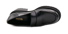 MICHAEL KORS ROCCO HEELED Black loafer