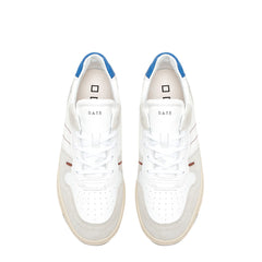 Sneaker  D.A.T.E. COURT 2.0 NYLON WHITE- BLUETTE