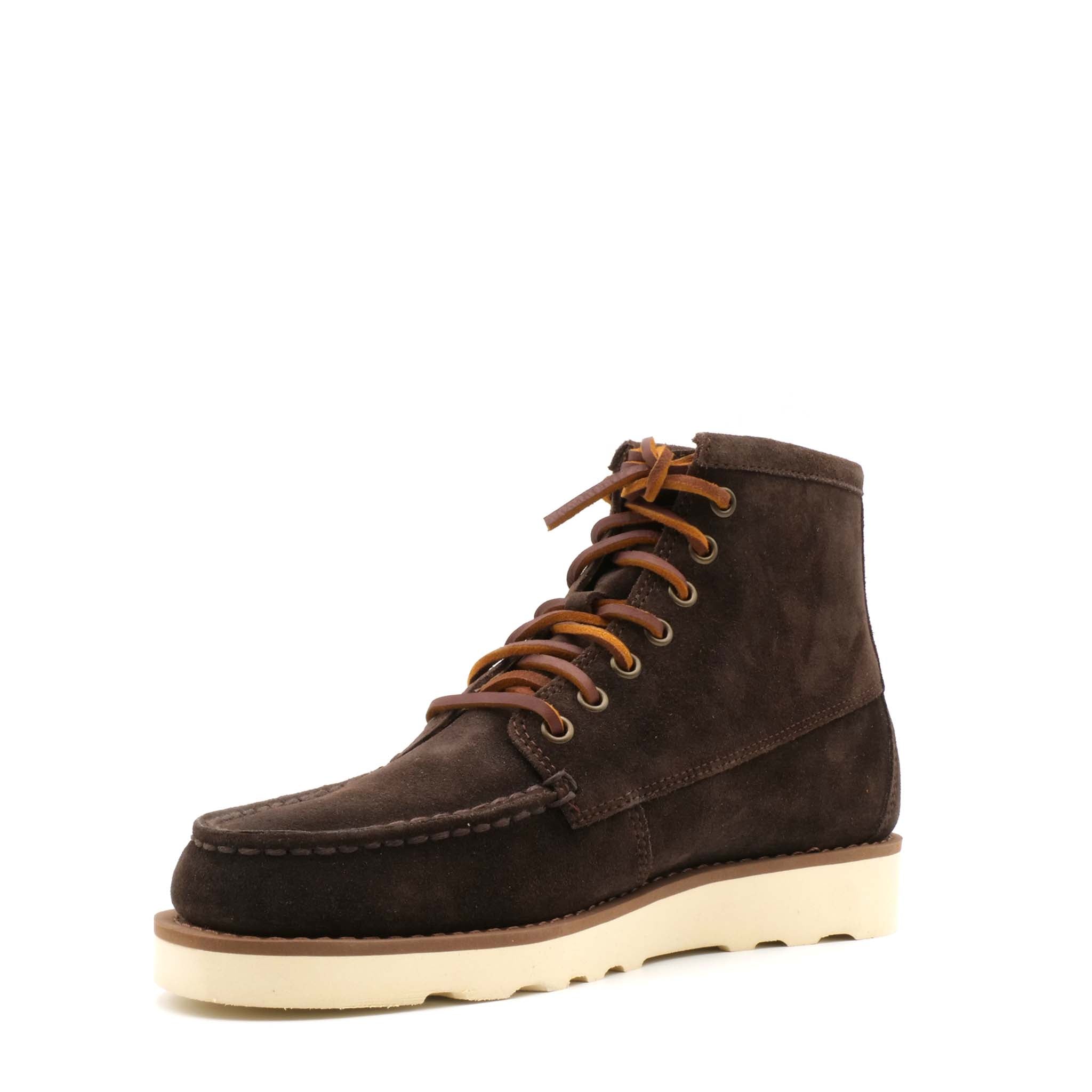 Stivaletto SEBAGO Tala Mid Suede 76111SW - Dark Brown - Sergio Fabbri