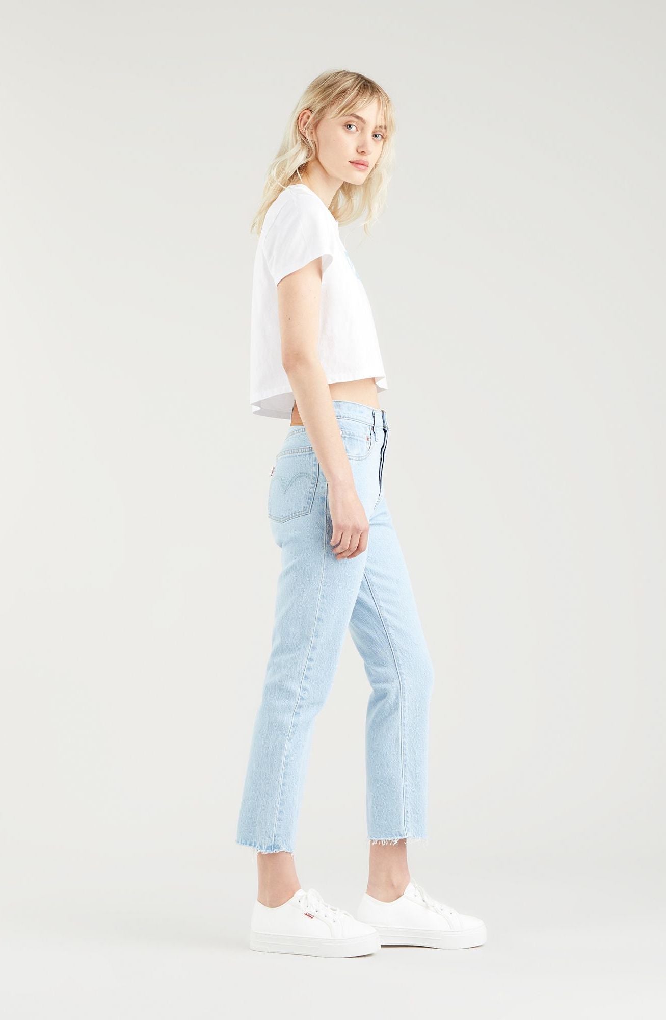 Jeans 501® LEVI'S Original Cropped Blu - 36200-0180 - Sergio Fabbri