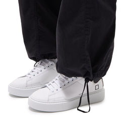 Sneaker  D.A.T.E. SFERA CALF WHITE-BLACK