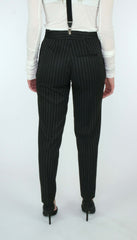 Pantalone sigaretta in cady GAELLE PARIS GBDP18784 - Nero