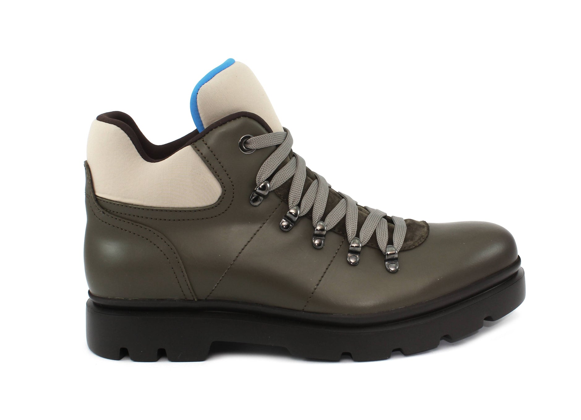 Boom hiker boot with genuine calf hair steve madden outlet