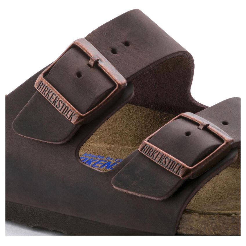 Ciabatta BIRKENSTOCK Arizona Oiled Leather 452763 - Habana - Sergio Fabbri