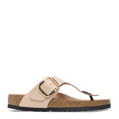 Ciabatta BIRKENSTOCK GIZEH BIG BUCKLE SHINE New Beige - 1026550