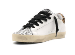 4B12 SUPRIME DBS104 Sneaker - Glitter/Silver/Black