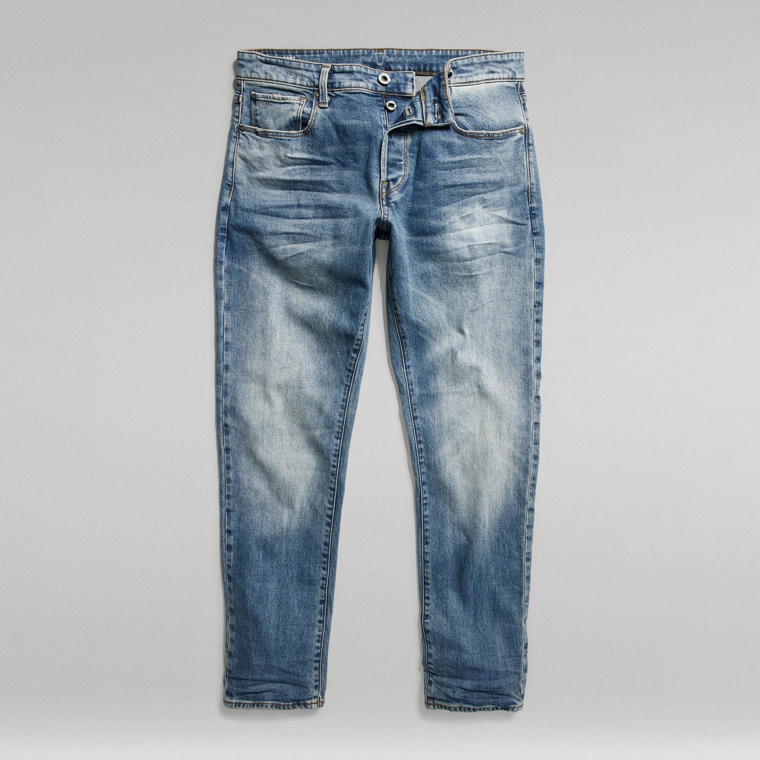 G-STAR 3301 Regular Tapered Jeans - Vintage Azure