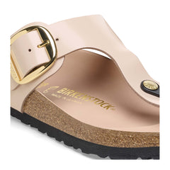BIRKENSTOCK GIZEH BIG BUCKLE SHINE slipper New Beige - 1026550