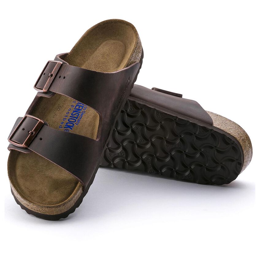 Ciabatta BIRKENSTOCK Arizona Oiled Leather 452763 - Habana - Sergio Fabbri