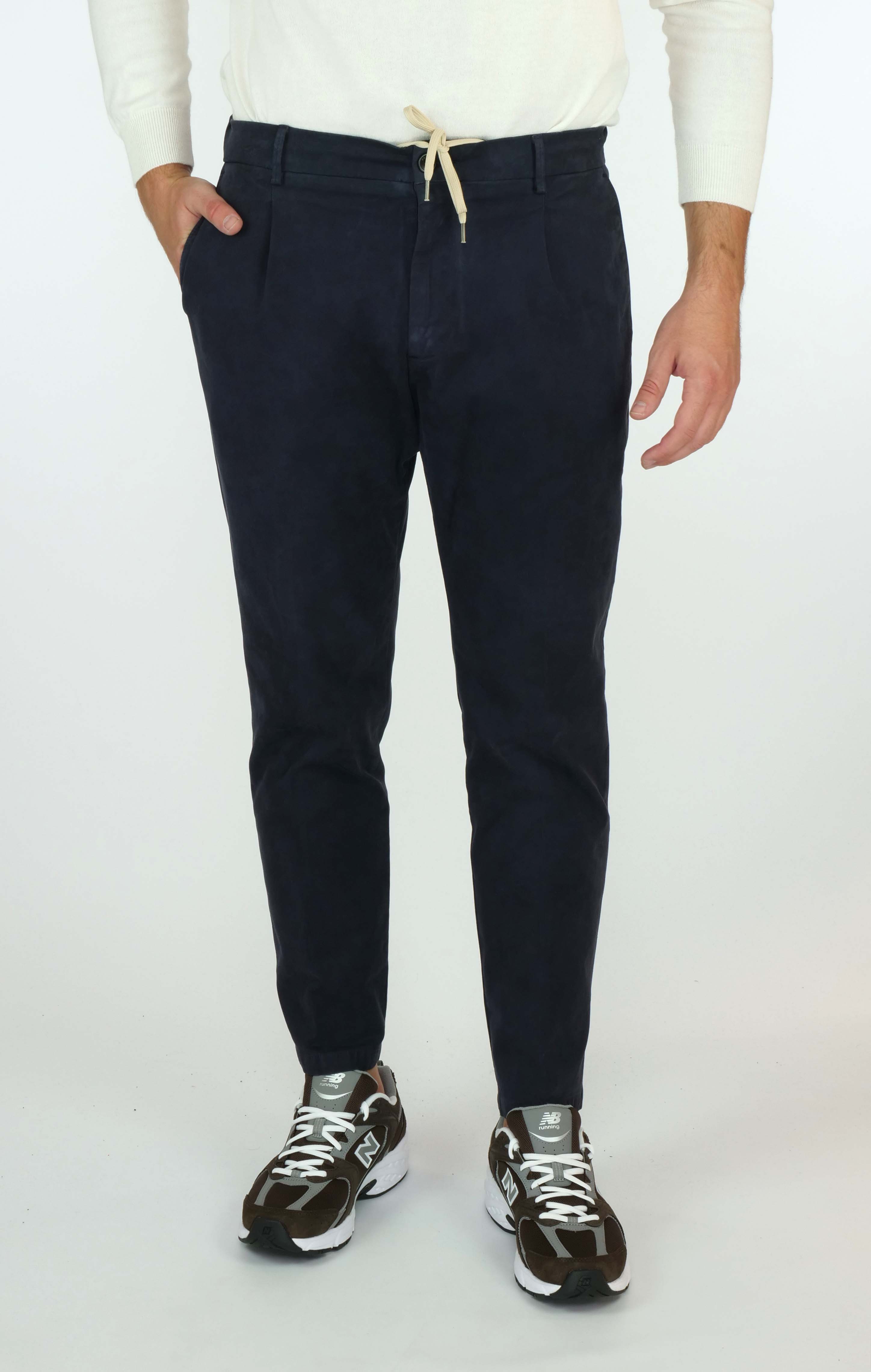 Pantalone BE ABLE Riccardo DHP-W2B - Blu - Sergio Fabbri