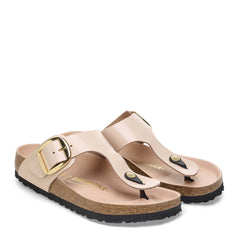 BIRKENSTOCK GIZEH BIG BUCKLE SHINE slipper New Beige - 1026550