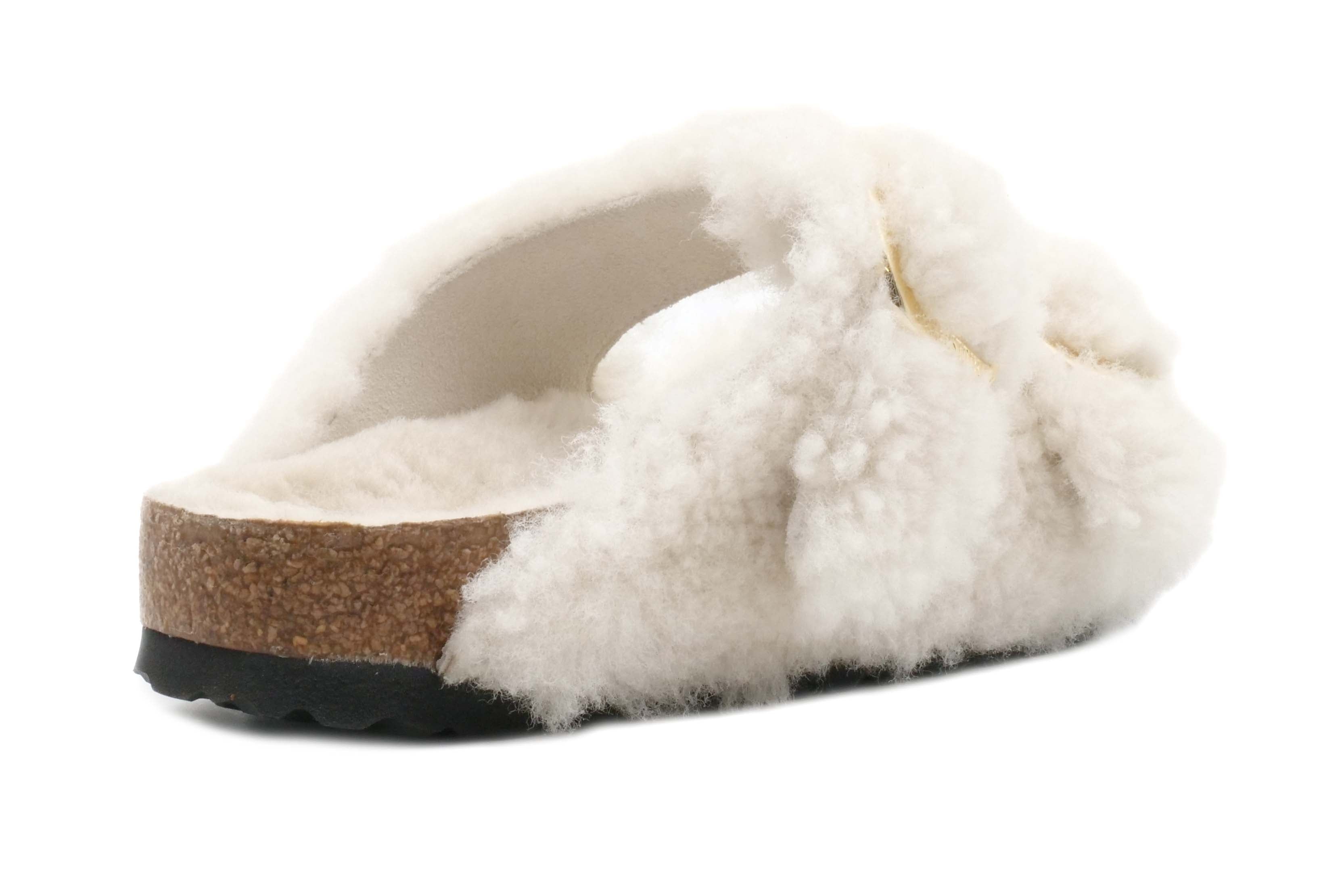 Birkenstock Arizona Big Buckle Shearling Teddy Sandals for Women