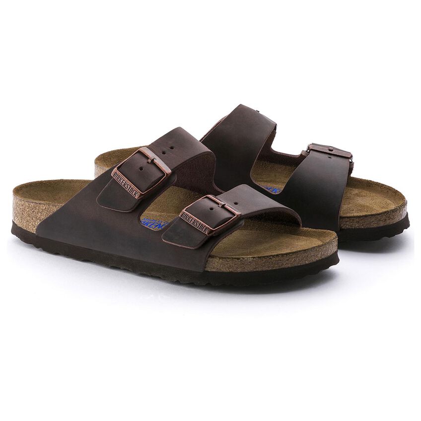 Ciabatta BIRKENSTOCK Arizona Oiled Leather 452763 - Habana - Sergio Fabbri