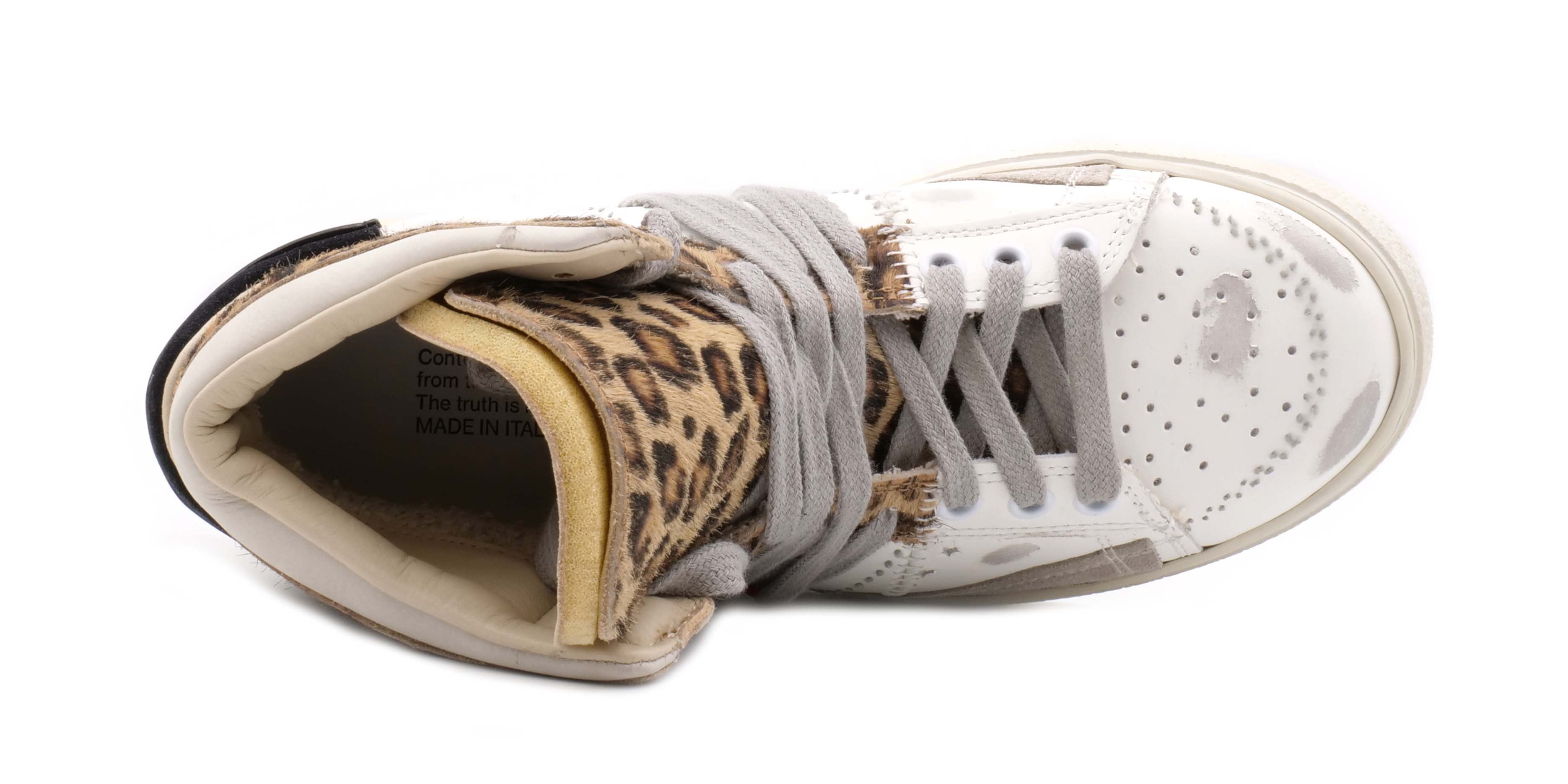 Sneaker HIDNANDER The Cage Dual - White/Devorè Cougar - Sergio Fabbri