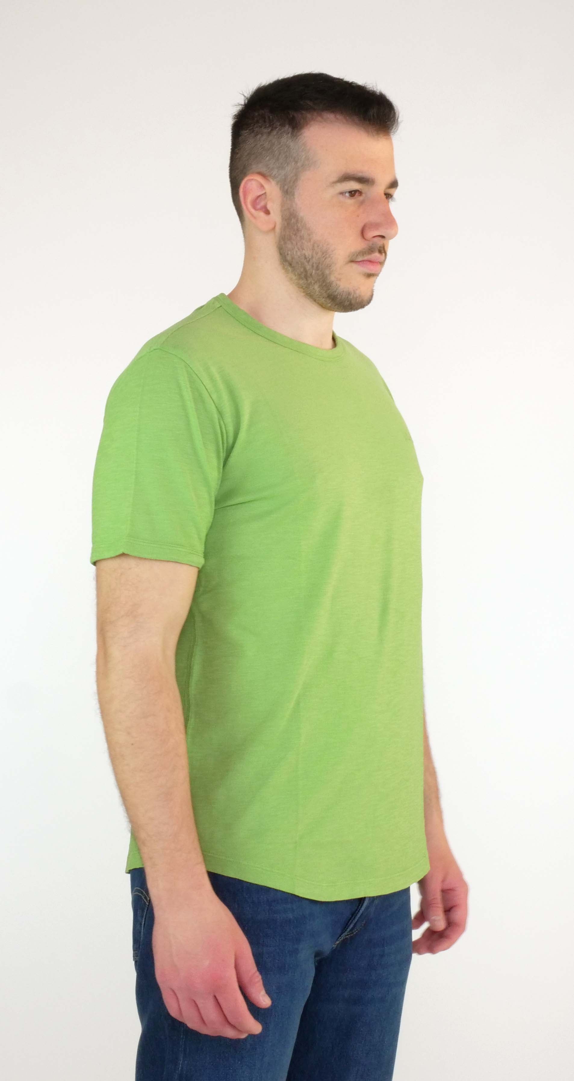 T-shirt SUN 68 T33115 - Verde Chiaro