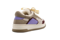 Sneaker ANDIA FORA Meet Fur Nabuck Bordeaux