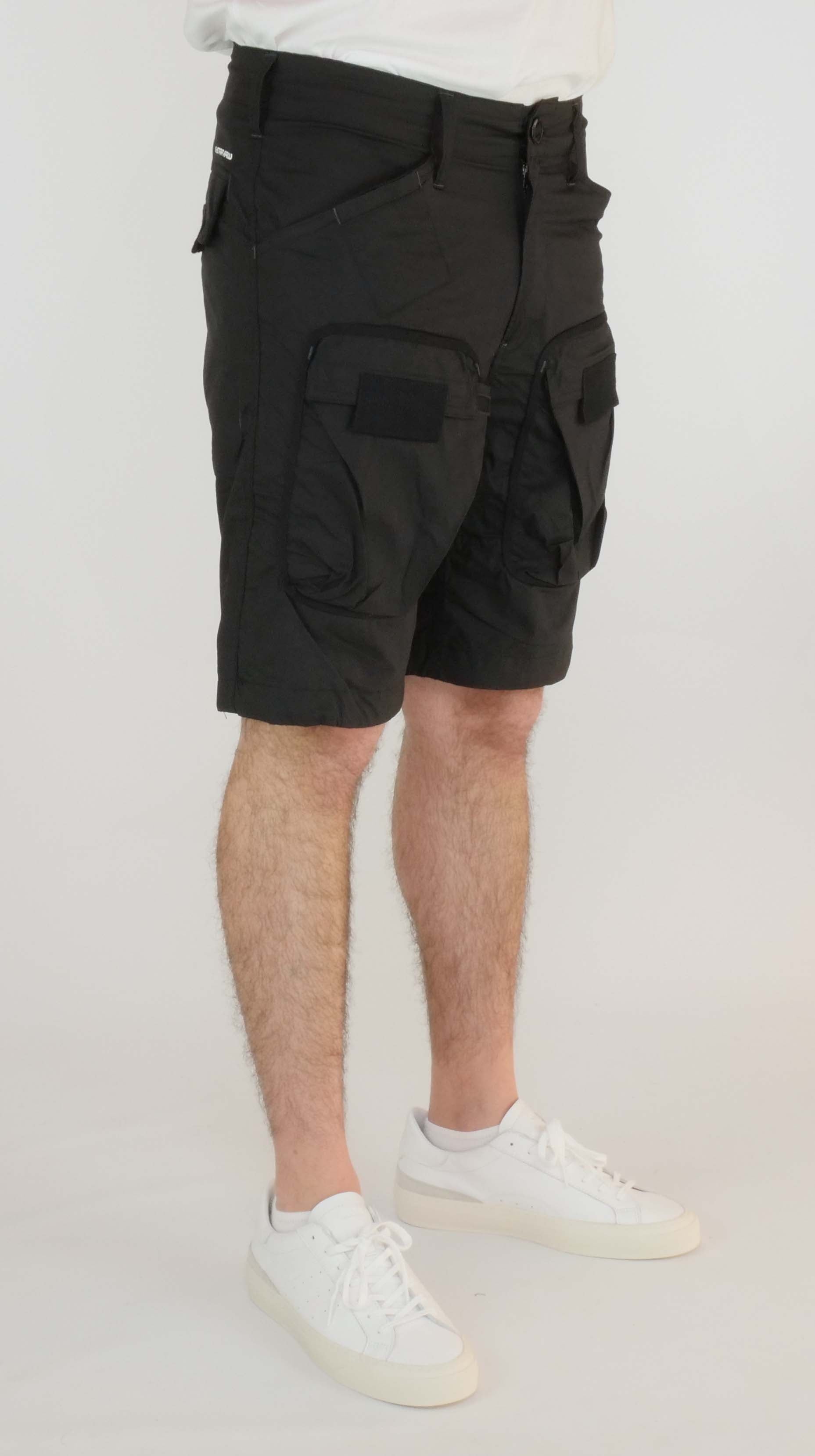 Bermuda G-STAR 3D Regular Cargo Short D22948-D308 Black - Sergio Fabbri