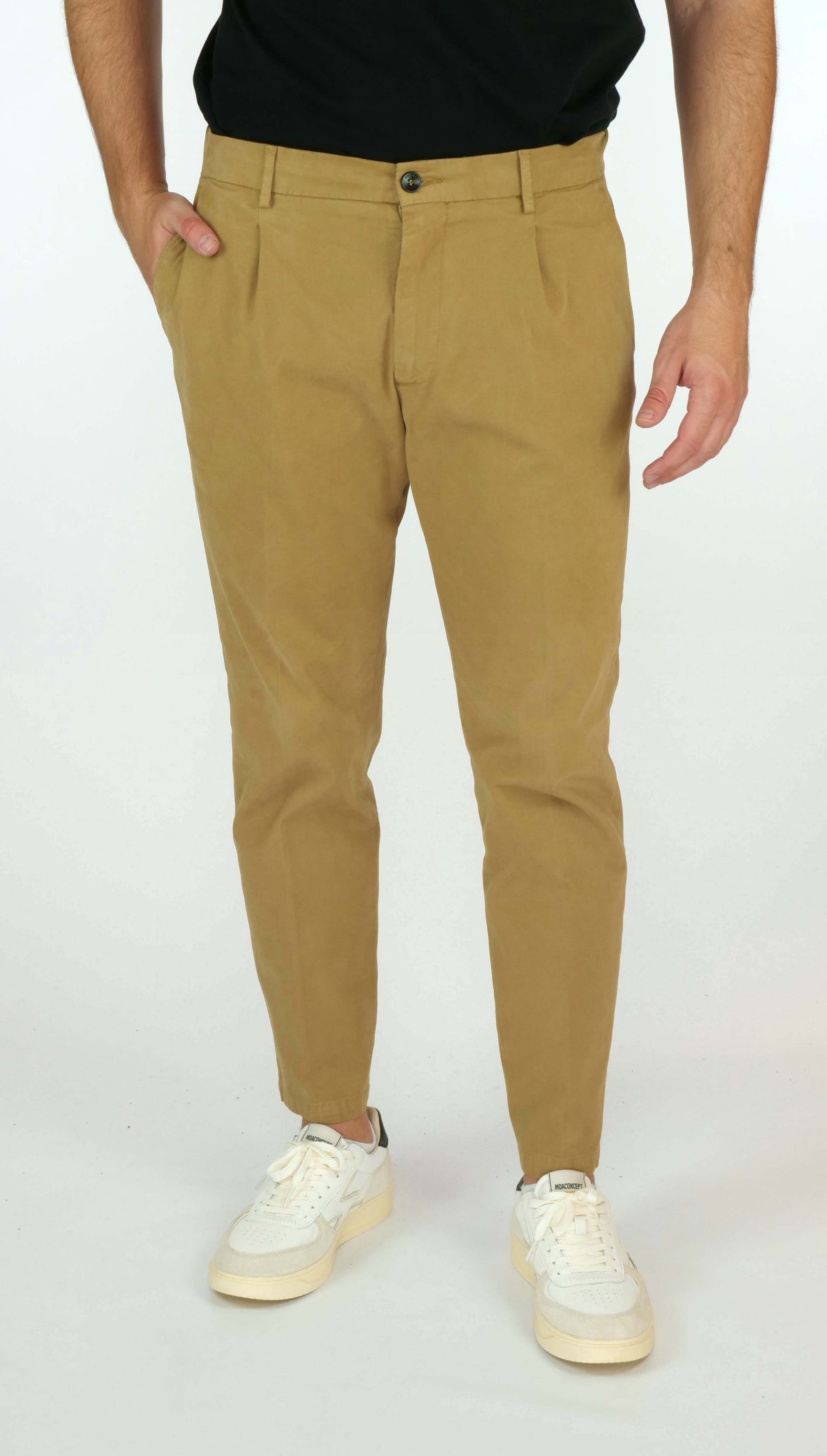 Pantalone BE ABLE Riccardo DHP-W2B - Sabbia - Sergio Fabbri