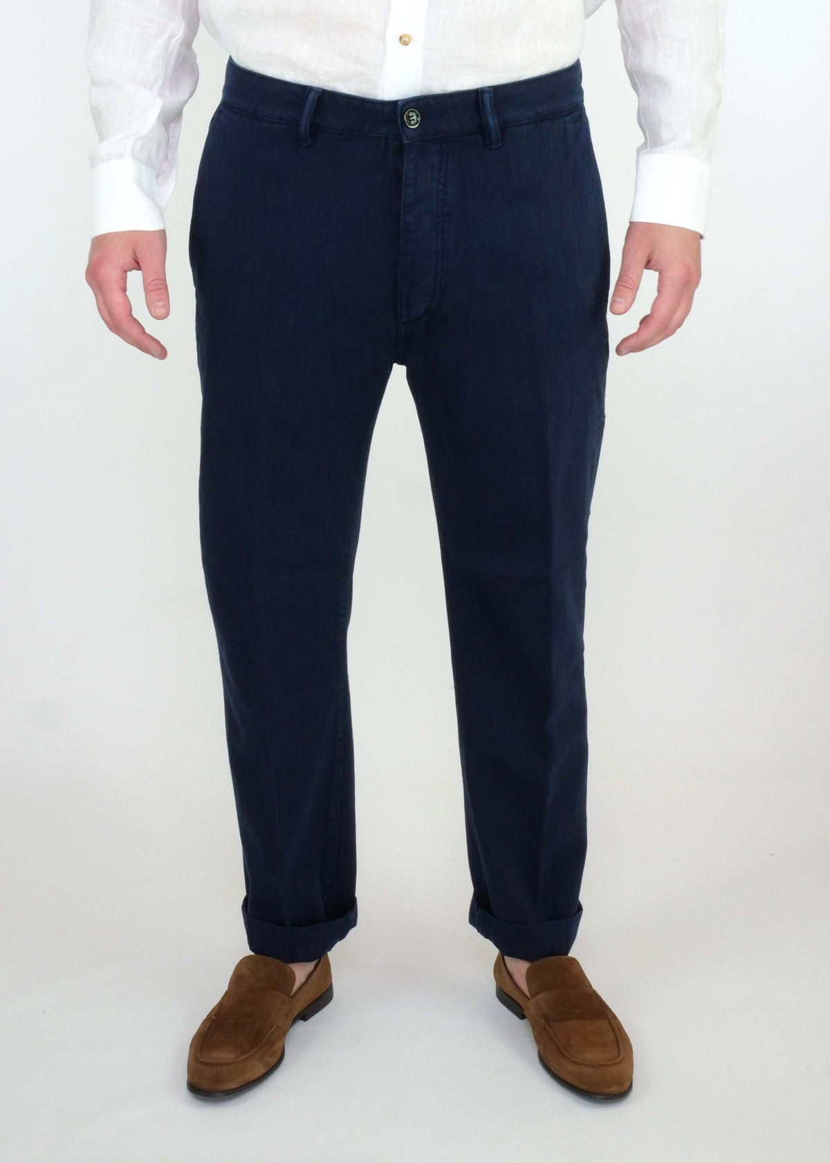 Chino Uomo NINE IN THE MORNING Tim - Blu Navy - Sergio Fabbri