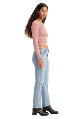 Jeans LEVI'S CON VITA MINI 501® A47290 Destructed - Blu