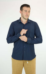 Camicia ROSSO MALASPINO Dirck 88 - 12 Blu scuro