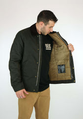 Giacchetto BARBOUR Workers Wax MWX1853SG91 - Sage