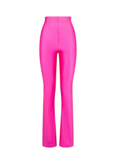 LEGGINGS FLARE FUCSIA F**K C06FX - Sergio Fabbri