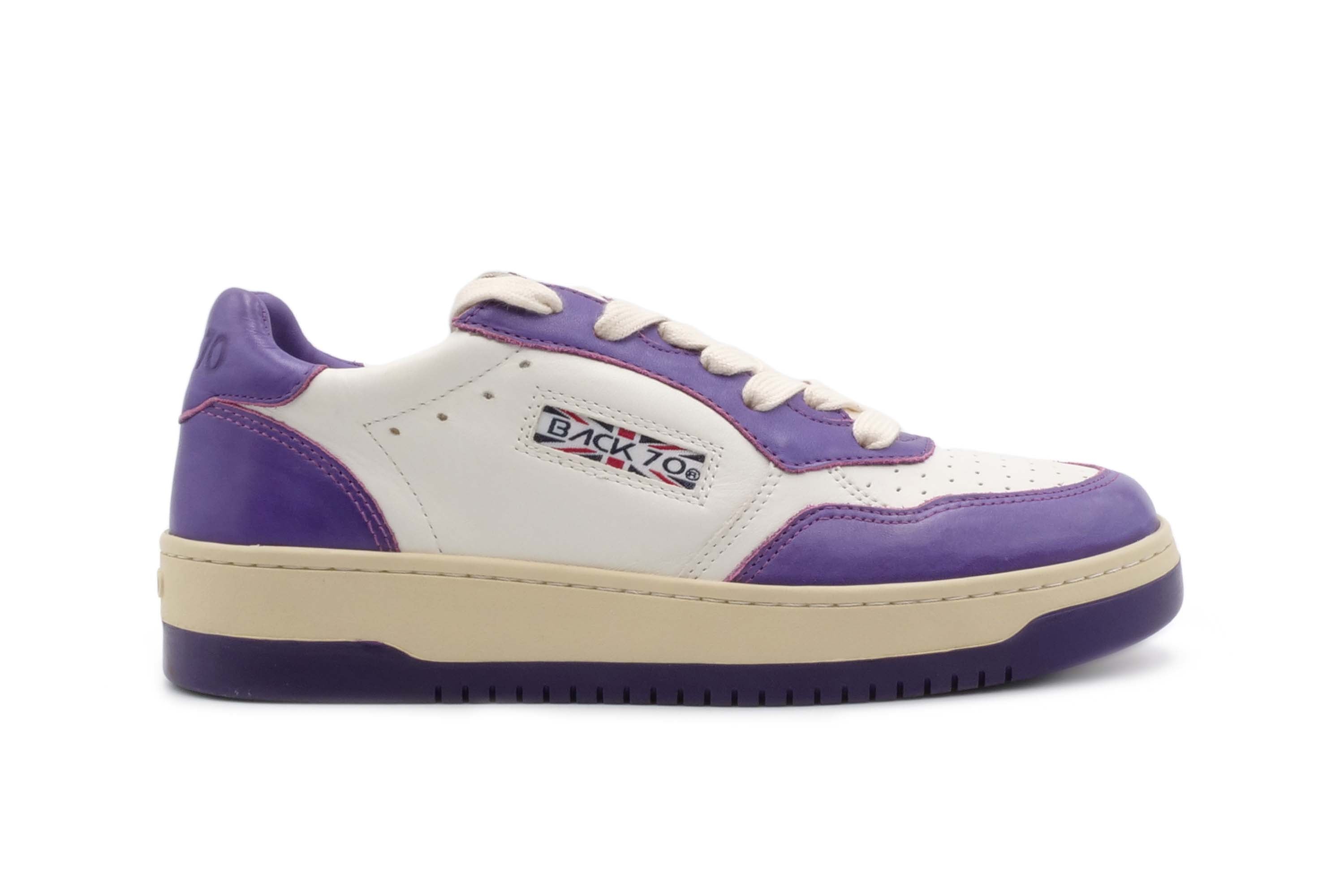 Sneaker BACK 70 SLAM White/Purple - W