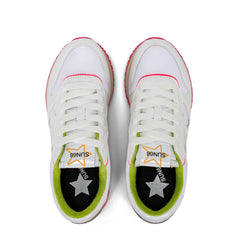 Sneaker SUN 68 STARGIRL FLUO DETAILS Z34213 - Bianco