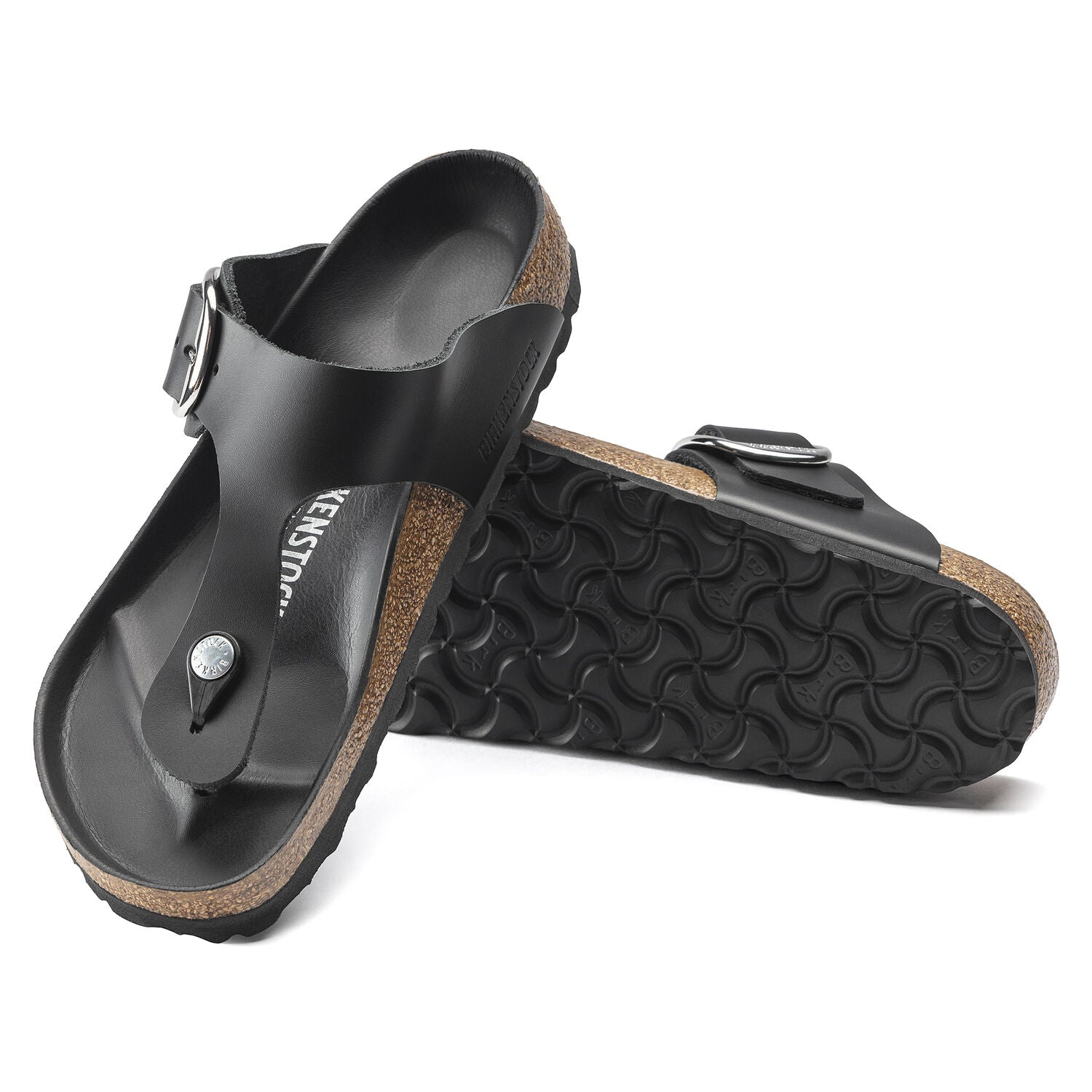 Infradito BIRKENSTOCK GIZEH BIG BUCKLE BLACK 1023334 - Sergio Fabbri
