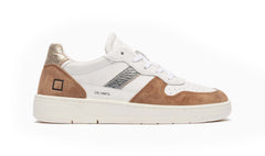 Sneaker  D.A.T.E. COURT 2.0 VINTAGE CALF WHITE/ PLATINUM