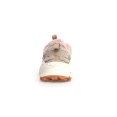 Sneaker FLOWER MOUNTAIN Kotetsu woman teddy - Beige/Pink - Sergio Fabbri
