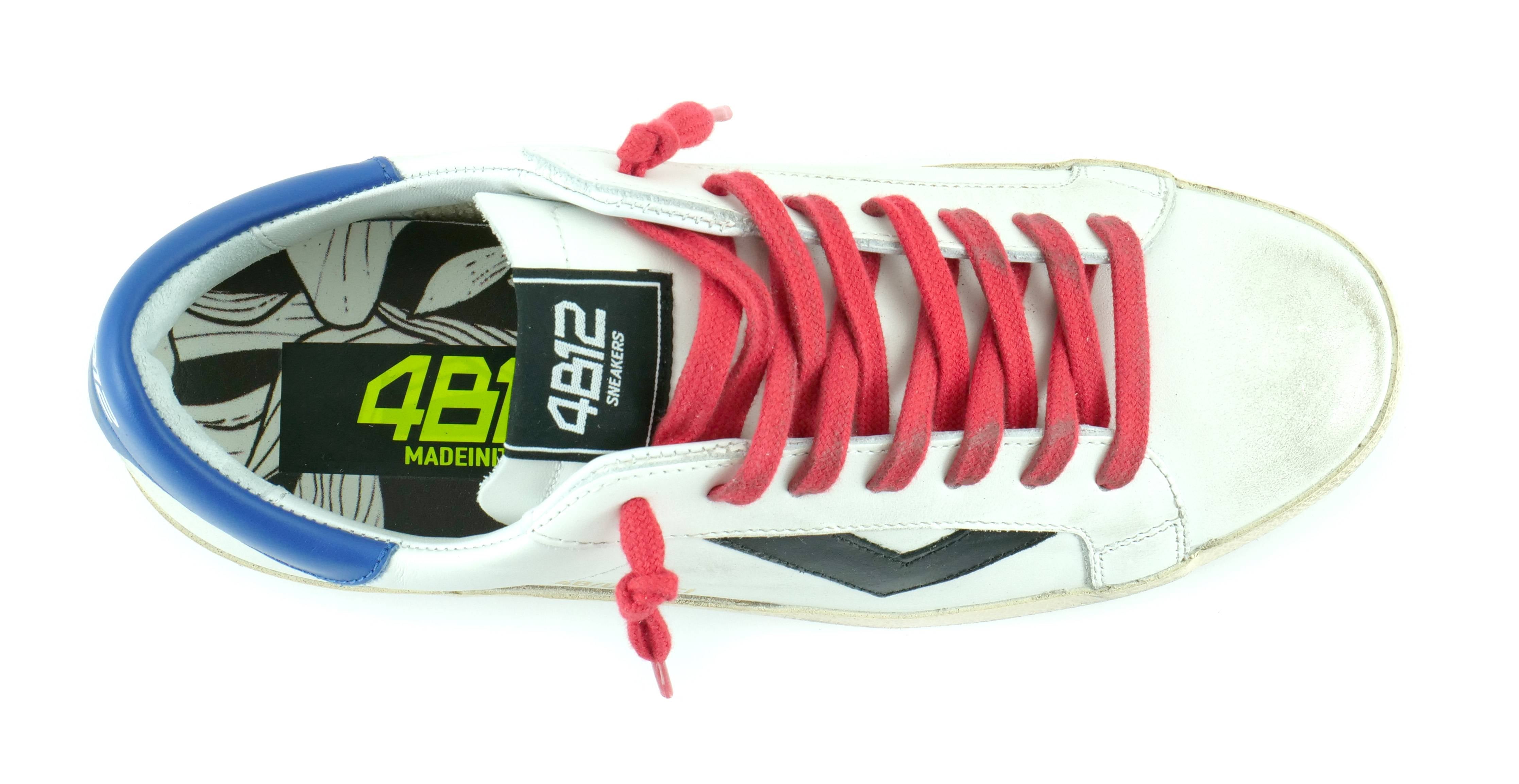 Sneaker 4B12 SUPRIME UC03 WHITE/BLU - Sergio Fabbri