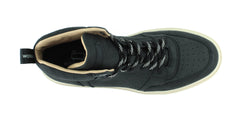 Sneaker WOOLRICH MID CLASSIC TENNIS SETA NERO - Sergio Fabbri