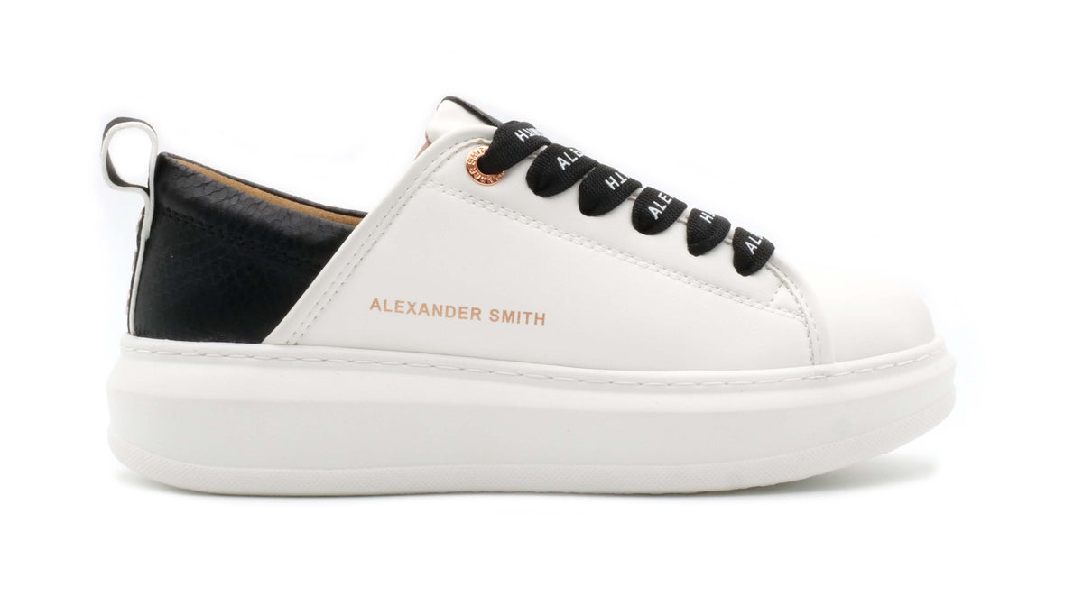 ALEXANDER SMITH ACBC Eco-Wembley White-Black sneaker