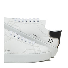 Sneaker  D.A.T.E. SFERA CALF WHITE-BLACK