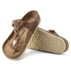 Infradito BIRKENSTOCK GIZEH Oiled Leather 1021355 - Cognac