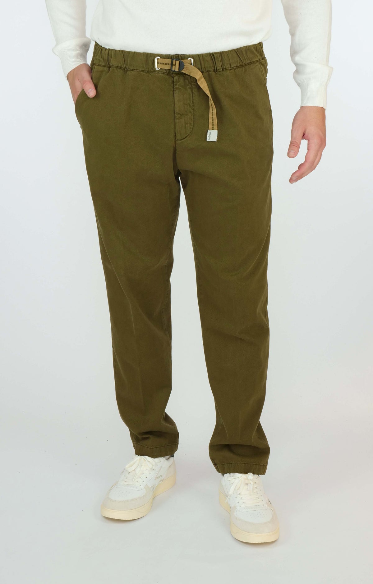 Pantalone lungo WHITE SAND 23WSU66 180 Verde Militare