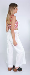 REVER Alissa trousers A00258 - White