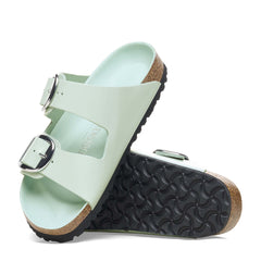 Ciabatta Birkenstock 1026495 Arizona Big Buckle shine surf green