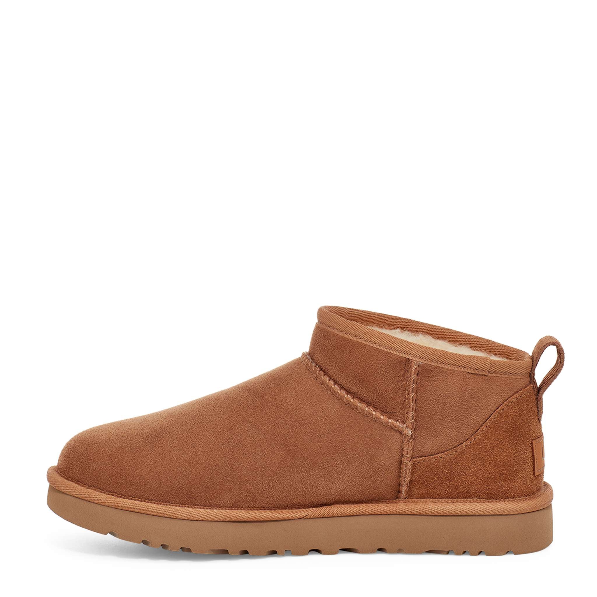 UGG W CLASSIC ULTRA MINI ankle boot 1116109 - Chestnut