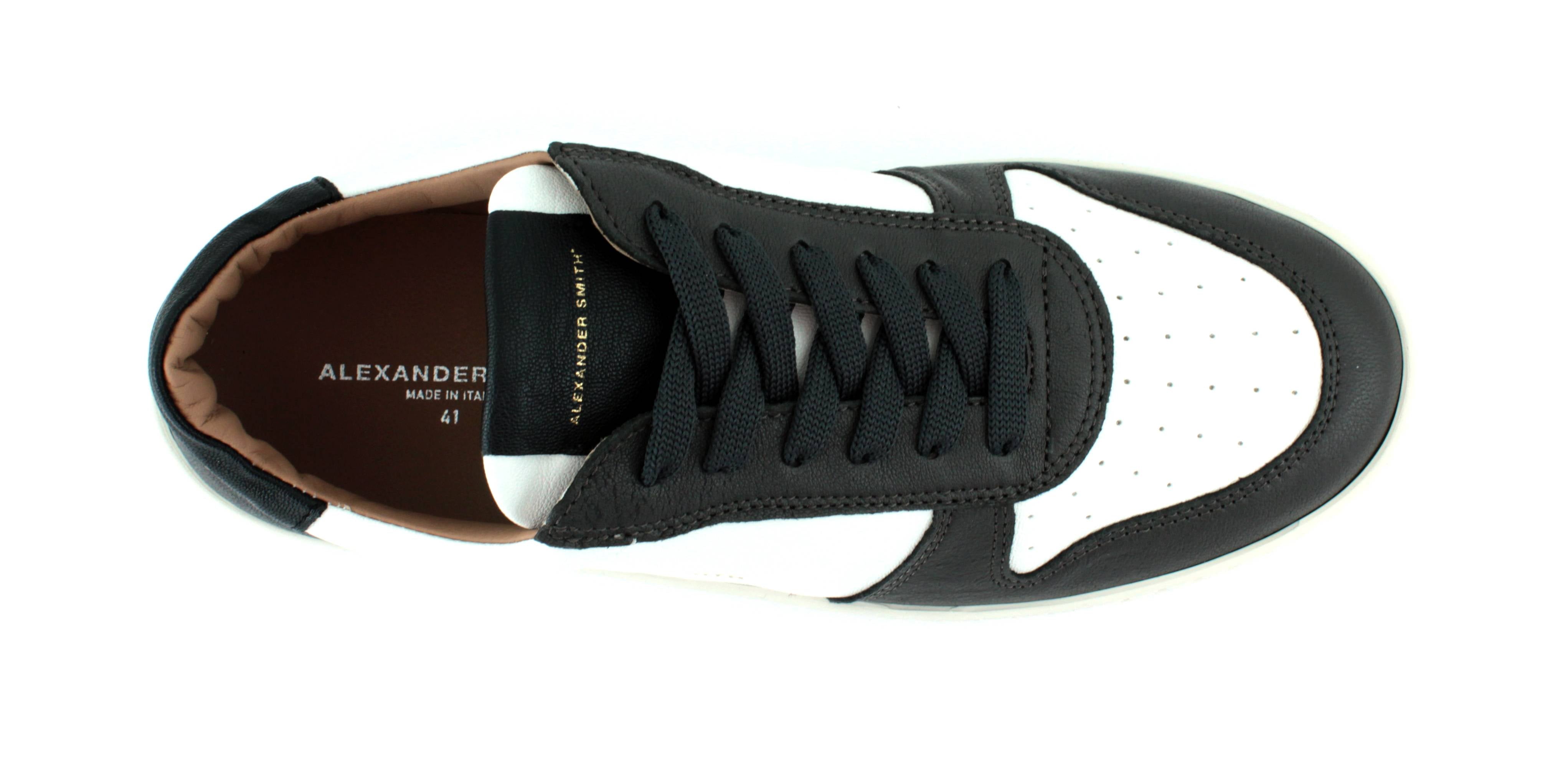 ALEXANDER SMITH CAMBRIDGE DARK GRAY/WHITE sneaker