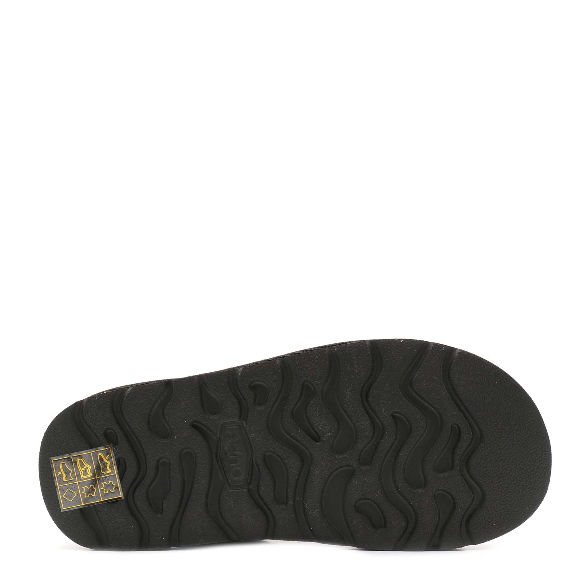 Ciabatta ADNO Lull slide 5.0 Sheep Skin - Black - Sergio Fabbri