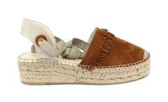 Shoe ESPADRILLAS Goddess ante/kemp whiskey/raw