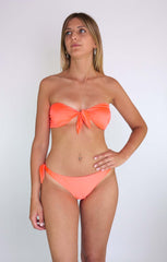Bandeau bikini and laced briefs ME FUI 0021AR Orange