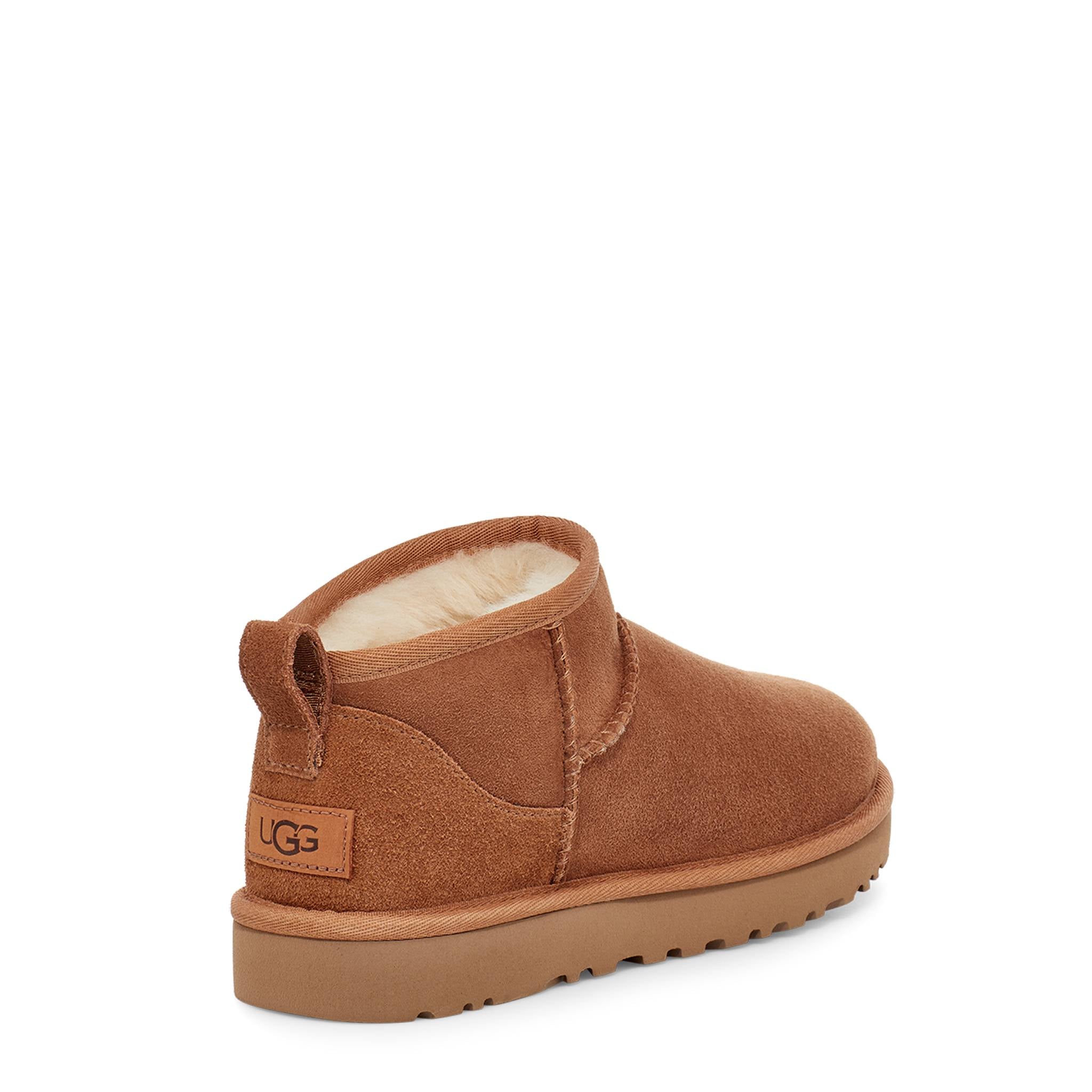 UGG W CLASSIC ULTRA MINI ankle boot 1116109 - Chestnut