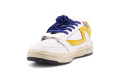 Sneaker HTC Starlight Vintage Low Woman - White/Yellow - Sergio Fabbri