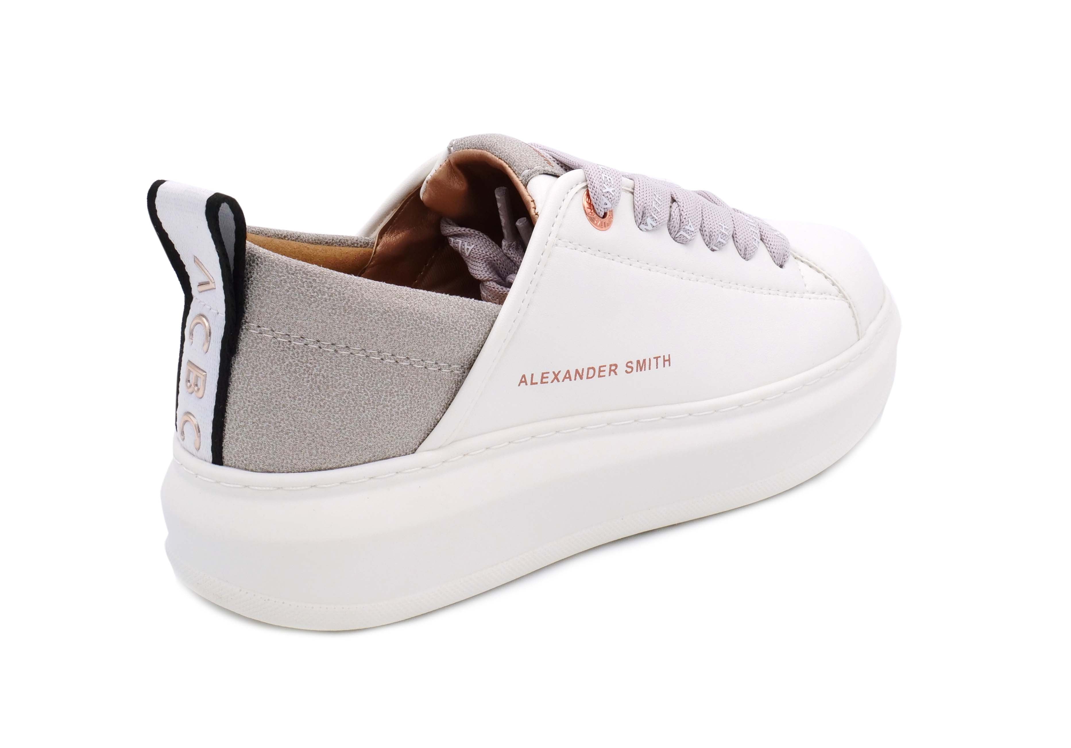 Sneaker ALEXANDER SMITH Eco Wembley - White/Grey