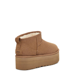 Stivaletto UGG CLASSIC ULTRA MINI PLATFORM 1135092 - Chestnut - Sergio Fabbri