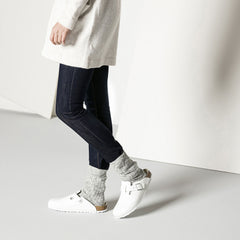 Calzini BIRKENSTOCK Cotton Slub Grey/White 1008032 - W